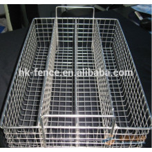 high quality disinfect basket/metal basket/stainless steel wire basket
